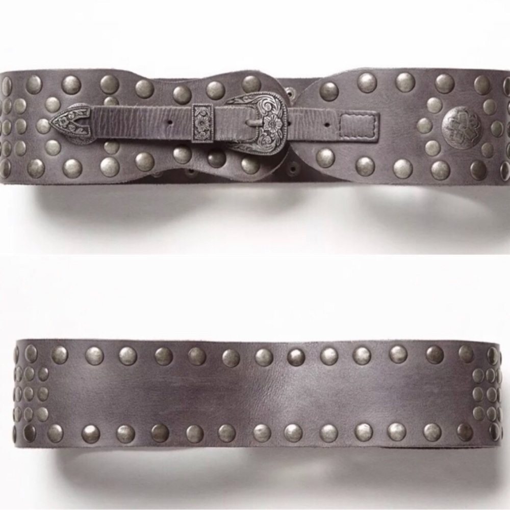 Free People Denver studded Leather belt